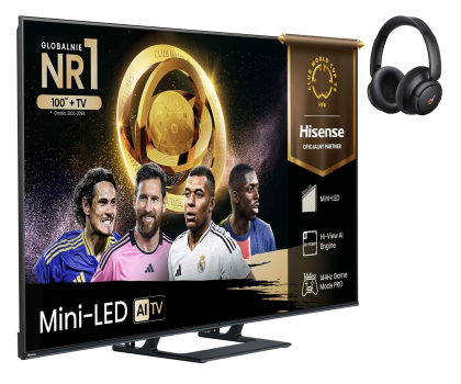 Telewizor Hisense 75E8Q 75" Mini LED + SOUNDCORE Q30